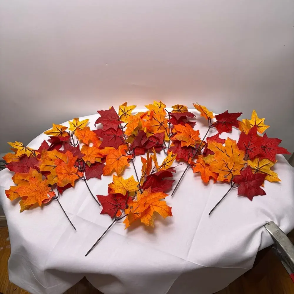 Hobby Lobby Artificial Fall Leaves (7 Count)